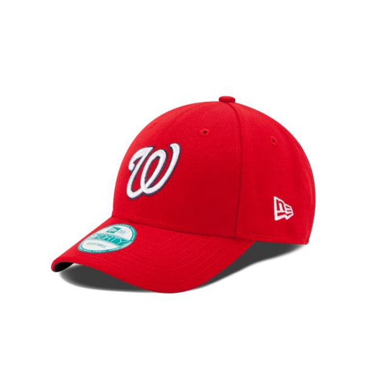 MLB Washington Nationals The League 9Forty Adjustable (DUV6058) - Red New Era Caps